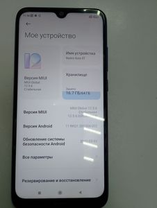 Б/в Мобільний телефон Xiaomi redmi note 8t 4/64gb 01-200919008