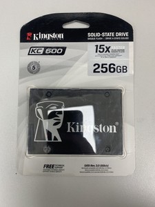 Б/в Ssd накопичувач Kingston kc600 256 gb 01-200931278