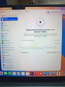 Б/в Ноутбук Apple macbook air 13,6" m3 2024/ram 16gb/ssd 256gb/gpu 10 core/2560x1664 01-200938014
