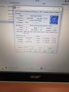Acer 16/celeron n3350 ddr3/4gb ddr3/hdd 120 gb/ssd *відсутній/*інтегрована