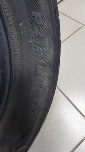 Б/у Автомобильные шины Nexen p215/55r17 01-200996312