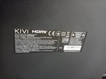 Б/в Телевізор Kivi 40f730qb 01-201002736