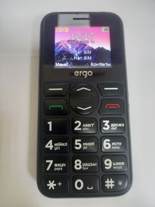 Б/в Мобільний телефон Ergo r181 dual sim 01-201005894