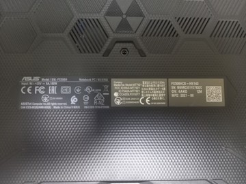 Б/в Ноутбук Asus tuf gaming f15 екр. 15,6"/ core i7 11800h 2.3ghz/ ram 16gb/ ssd 512gb/nvidia geforce rtx 3050 01-201005804