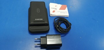 Б/в Бездротовий зарядний пристрій Canyon 3-in-1 wireless charging station ws-304 01-201038860