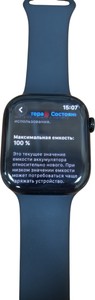 Б/в Смарт-годинник Apple watch series 11 gps 46mm alu. case 01-201042613