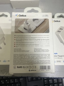 Б/в Мережевий зарядний пристрій Gelius gp-hc059 2 usb/2.4а 01-201064091