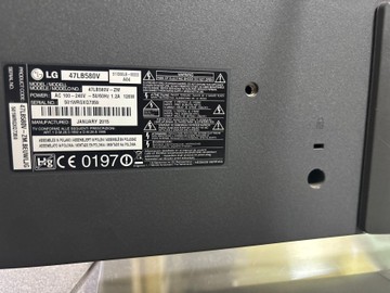 Б/в Телевізор Lg 47lb580v 01-201070772