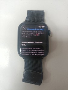 Б/в Смарт-годинник Apple watch series 9 gps 45mm aluminum case 01-201077637