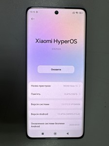 Б/в Мобільний телефон Xiaomi redmi note 15 5g 8/256gb 01-201086652