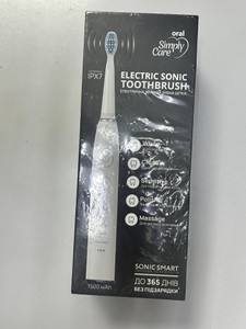 Б/в Електрична зубна щітка Simply Care oral electric sonic toothbrush 01-201138060