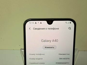 Б/у Мобільний телефон Samsung galaxy a40 2019 sm-a405 4/64gb 01-201181098