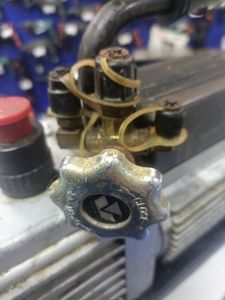 Б/в Насос вакуумний Mastercool 2-х ступ. 90063-2v-220 01-200401944