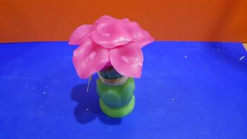 19-000001431: Китай лампа в виде цветка