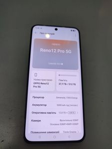 01-200632733: Oppo reno12 pro 5g 12/512gb