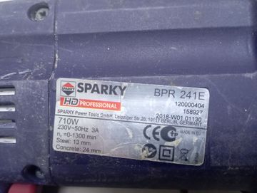 01-200759432: Sparky bpr 241 e