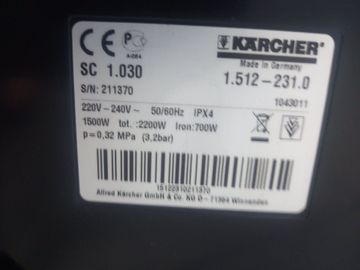 Б/в Пароочищувач Karcher sc 1030 01-200802998