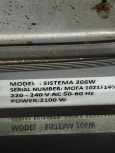 Б/в Духова шафа Sistema 206w 01-200804027