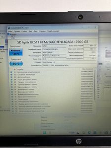 Б/в Ноутбук Hp 15/ryzen 5 3500u ddr4/8gb ddr4/hdd *відсутній/ssd 256 gb/*інтегрована 01-200803027