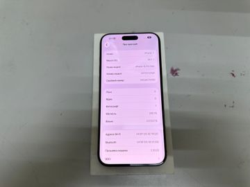 Б/в Мобільний телефон Apple iphone 16 pro max 256gb 01-200820725