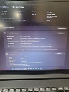 Б/в Ноутбук Lenovo 15/core i3-1115g4 ddr4/8gb ddr4/ssd 256 gb/*інтегрована 01-200802306