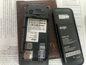 Б/в Мобільний телефон Ergo e241 dual sim 01-200829027