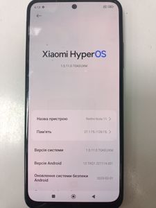 Б/в Мобільний телефон Xiaomi redmi note 11 8/128gb 01-200854793