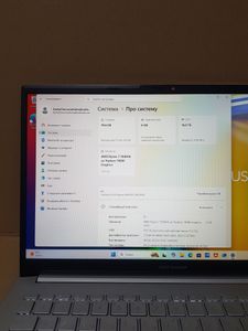 Б/в Ноутбук Asus 15/ryzen 7 7840hs ddr5/8gb ddr4/hdd *відсутній/ssd 1000 gb/geforce rtx4050 6gb 01-200893443