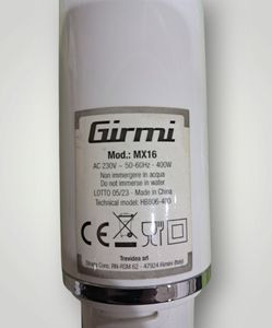Б/у Блендер Girmi mx16 01-200897845
