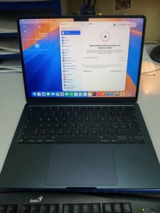 Б/в Ноутбук Apple macbook air 13,6" m3 2024/ram 16gb/ssd 256gb/gpu 10 core/2560x1664 01-200938014