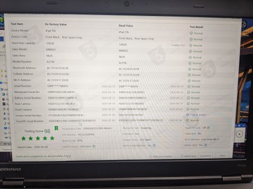 Б/в Планшет Apple ipad 10.2" 128gb wi-fi a2197 2019 01-200938353