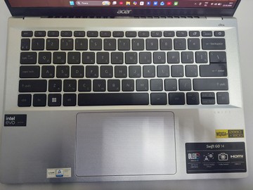 Б/в Ноутбук Acer 14/core ultra 7 155h ddr5/16 ddr 5/ssd1000gb/intel arc 01-200960593