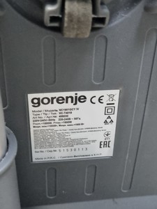 Б/в Пилосос Gorenje vc 1901 01-200979493