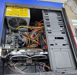 Б/в Системний блок Пк intel core i3-10105/ram 16 gb/hdd 250 gb/ssd 240 gb/amd/ ati radeon rx 5500 xt 4gb gddr6 128bit 01-200936123