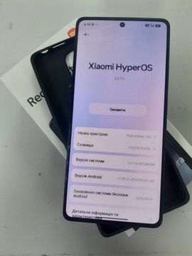 Б/в Мобільний телефон Xiaomi redmi note 14s 12/512gb 01-201001825