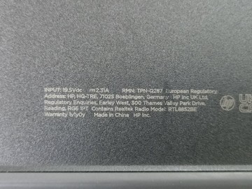 Б/у Ноутбук Hp 15/athlon 7220u ddr5/8gb ddr5/hdd *відсутній/ssd 256 gb/*інтегрована 01-201003364