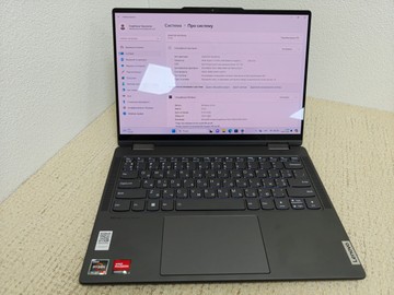 Б/в Ноутбук Lenovo yoga/14/ryzen 5 7535u ddr5/16gb ddr5/ssd 512 gb/*інтегрована 01-201012544