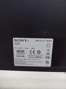 Б/у Телевизор Sony kd-49xg9005 01-201036261