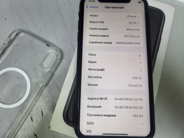 Б/в Мобільний телефон Apple iphone xr 128gb 01-201039827