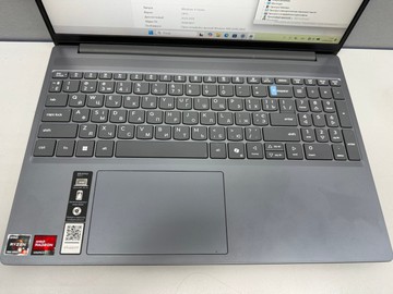 Б/в Ноутбук Lenovo 15/ryzen 5 7535hs ddr5/16gb ddr5/hdd *відсутній/ssd 512 gb/*інтегрована 01-201051569