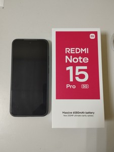 Б/в Мобільний телефон Xiaomi redmi note 15 pro 5g 8/256gb 01-201104315