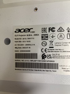 Б/в Проектор Acer s1286h 01-201105849