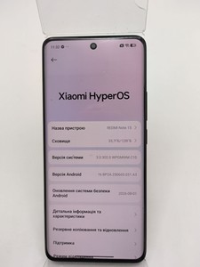 Б/в Мобільний телефон Xiaomi redmi note 15 4g 6/128gb 01-201154748