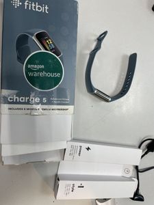 01-200515598: Fitbit charge 5 steel/platinum stainless steel
