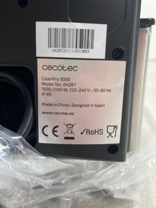 01-200509940: Cecotec cleanfry infinity 3000