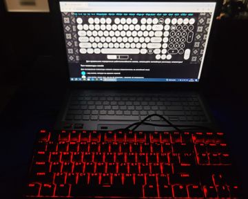 Б/в Клавіатура Hator rockfall 2 optica tkl 01-200763456