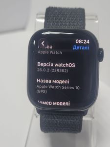 Б/в Смарт-годинник Apple watch series 10 gps 42mm alu. case 01-200770070
