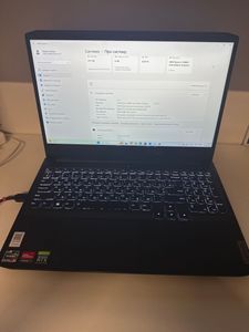 Б/у Ноутбук Lenovo 15/ryzen 5 5600h ddr4/8gb ddr4/ssd 480 gb/geforce rtx3060 6gb 01-200816422