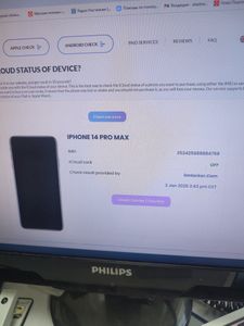 Б/в Мобільний телефон Apple iphone 14 pro max 256gb 01-200838678