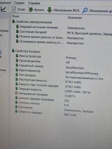 Б/в Ноутбук Hp 15/ryzen 5 7530u ddr4/16gb ddr5/hdd *відсутній/ssd 512 gb/*інтегрована 01-200838120